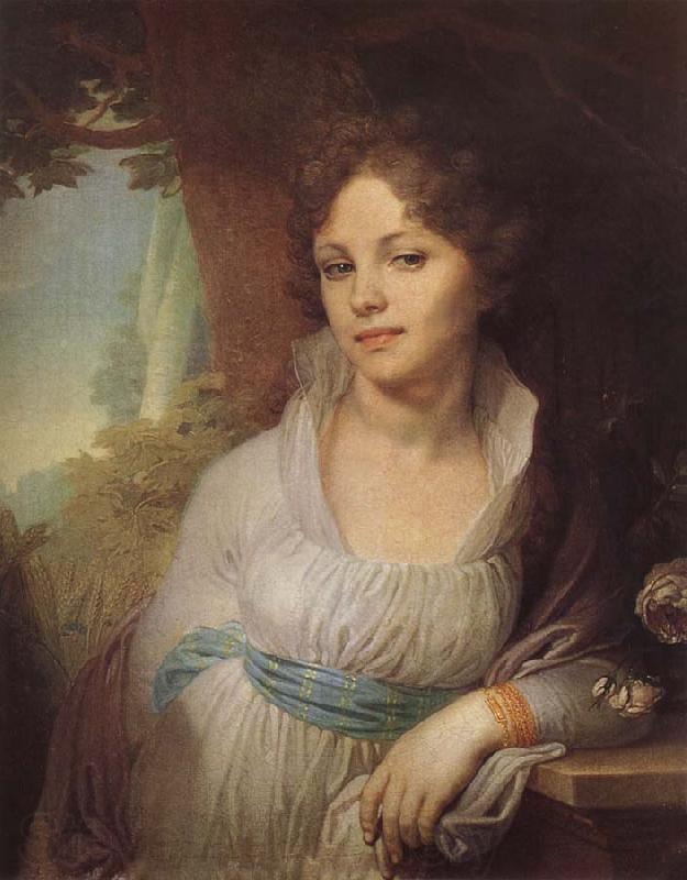 Vladimir Borovikovsky Portrait of Maria Lopoukhina